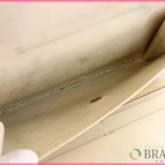 Louis Vuitton Wallet Purse Trifold Brown Woman Authentic Used Y103 - Picture 8 of 10